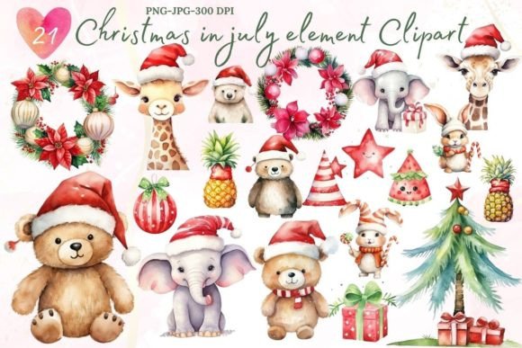 Download Christmas in July Element Sublimation. - Element Collection