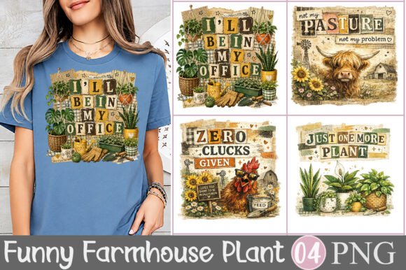Download Vintage Plant Lover Farmhouse PNG - Love Collection