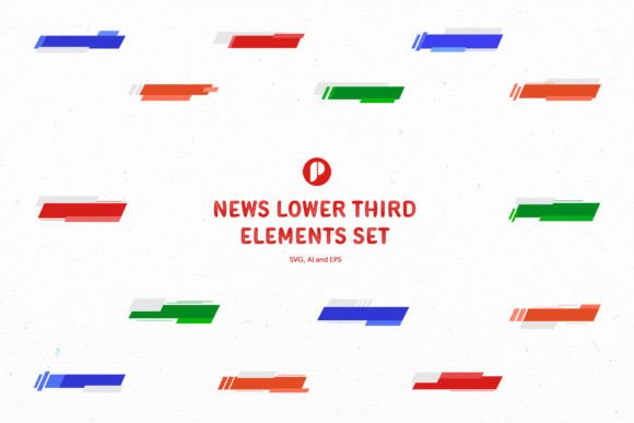 Download News Lower Third Elements Set - Element Collection