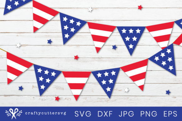 Download 4th of July Bunting Banner | Independence Day Decoration - Decoration Collection