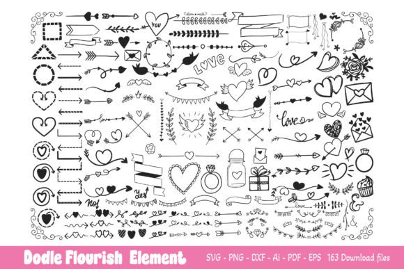Download Doodle Svg, Flourish Svg, Element Svg - Element Collection