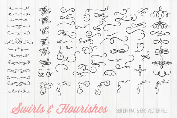 Download Swirls and Flourishes Clipart - Flourishes Collection
