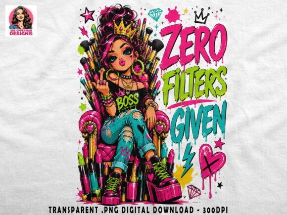 Download Title: Zero Filters PNG | Boss Queen - Title Collection