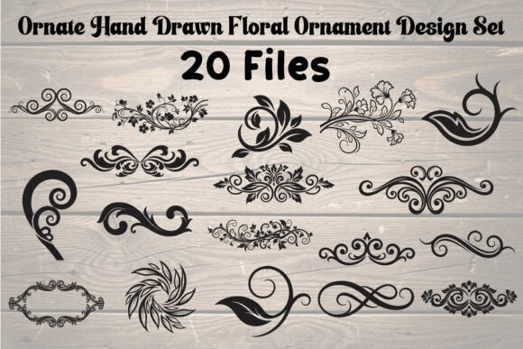 Download Vintage Decorative Swirls &amp; Flourishes - Flourishes Collection