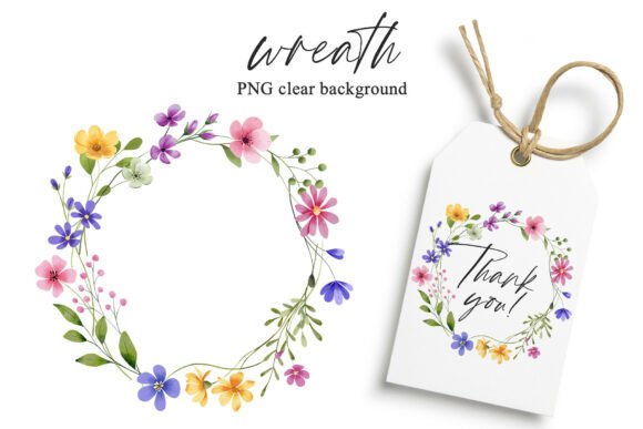 Download Wreath Wild Flowers, Frame, Hand Drawing - Drawing Collection