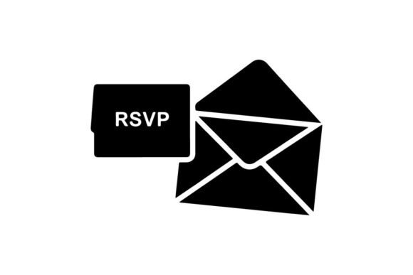 Download Rsvp Invitation Card with Envelope Flat - Rsvp Collection